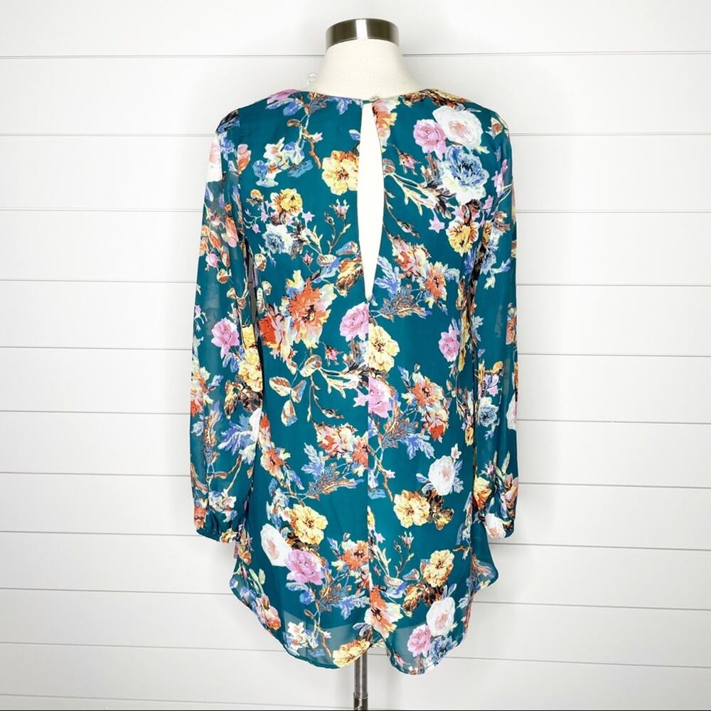 Show Me Your Mumu Donna Michelle Floral Tunic Dress Rosieo & Juliet Small - Picture 7 of 10